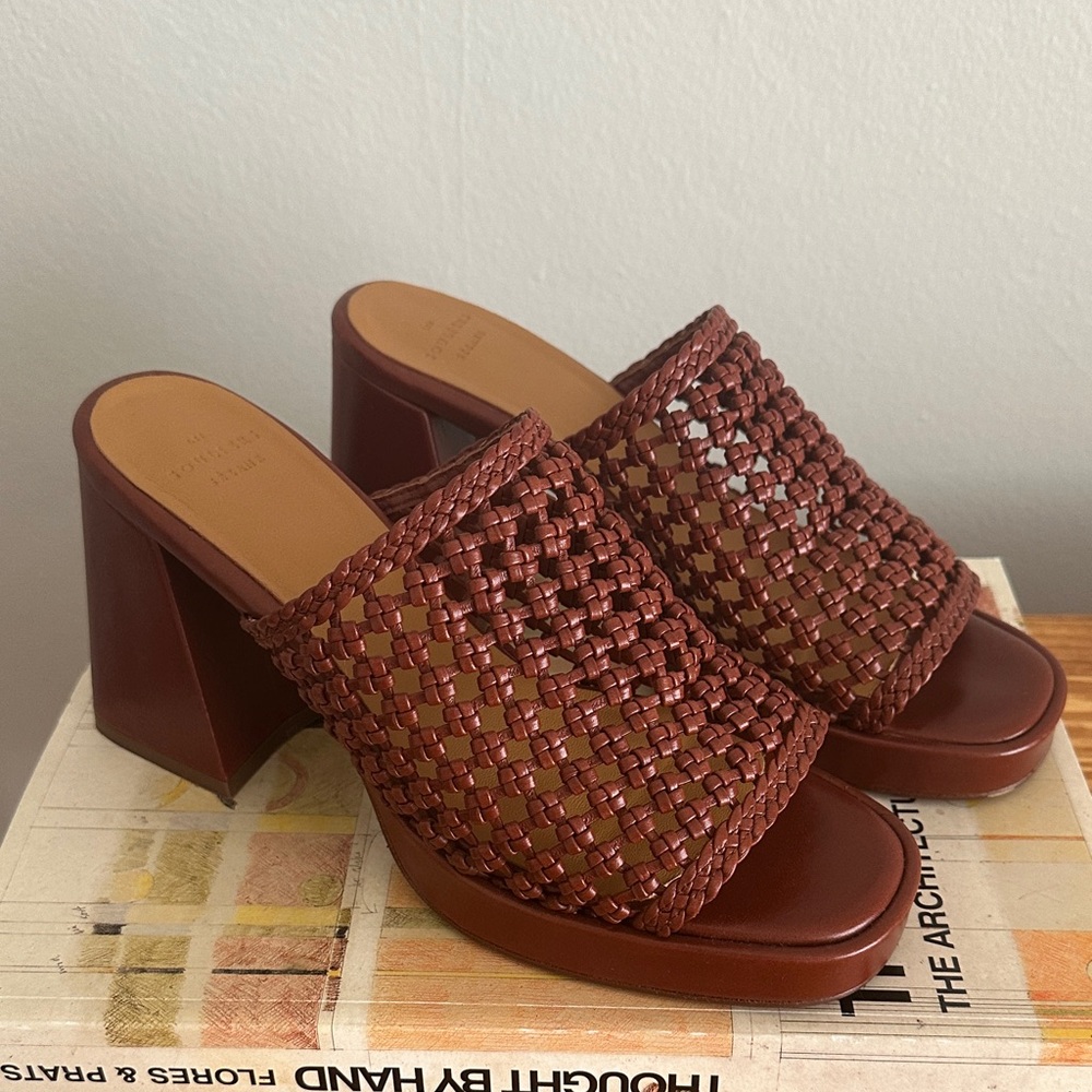 Sézane Annalisa Heeled Mules